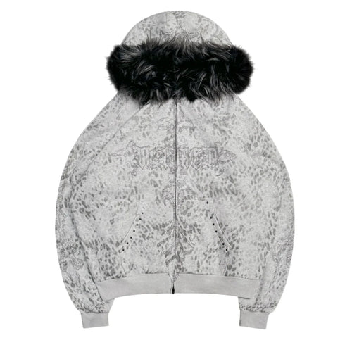 Snow Leopard Fur Jacket | Solus LLC Solus LLC