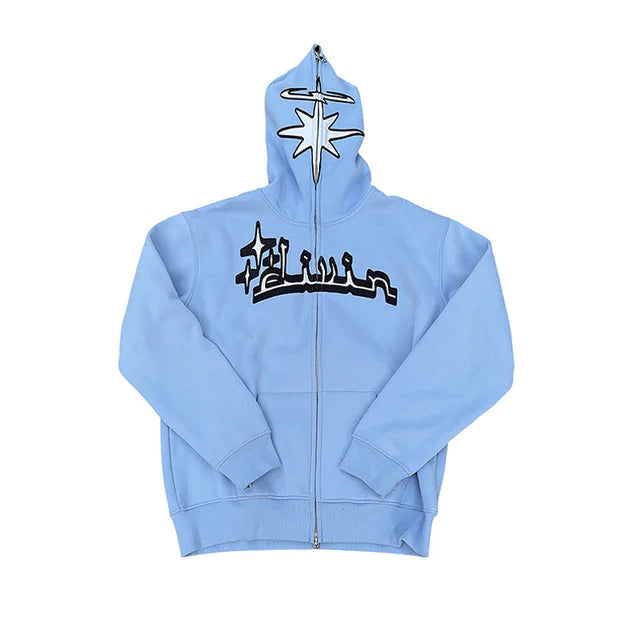 Hip-Hop Streetwear Zip-Up | Solus LLC Solus LLC