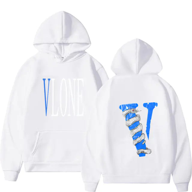 Vlone Hoodie Blue Edition Multi-Variants | Solus LLC Solus LLC