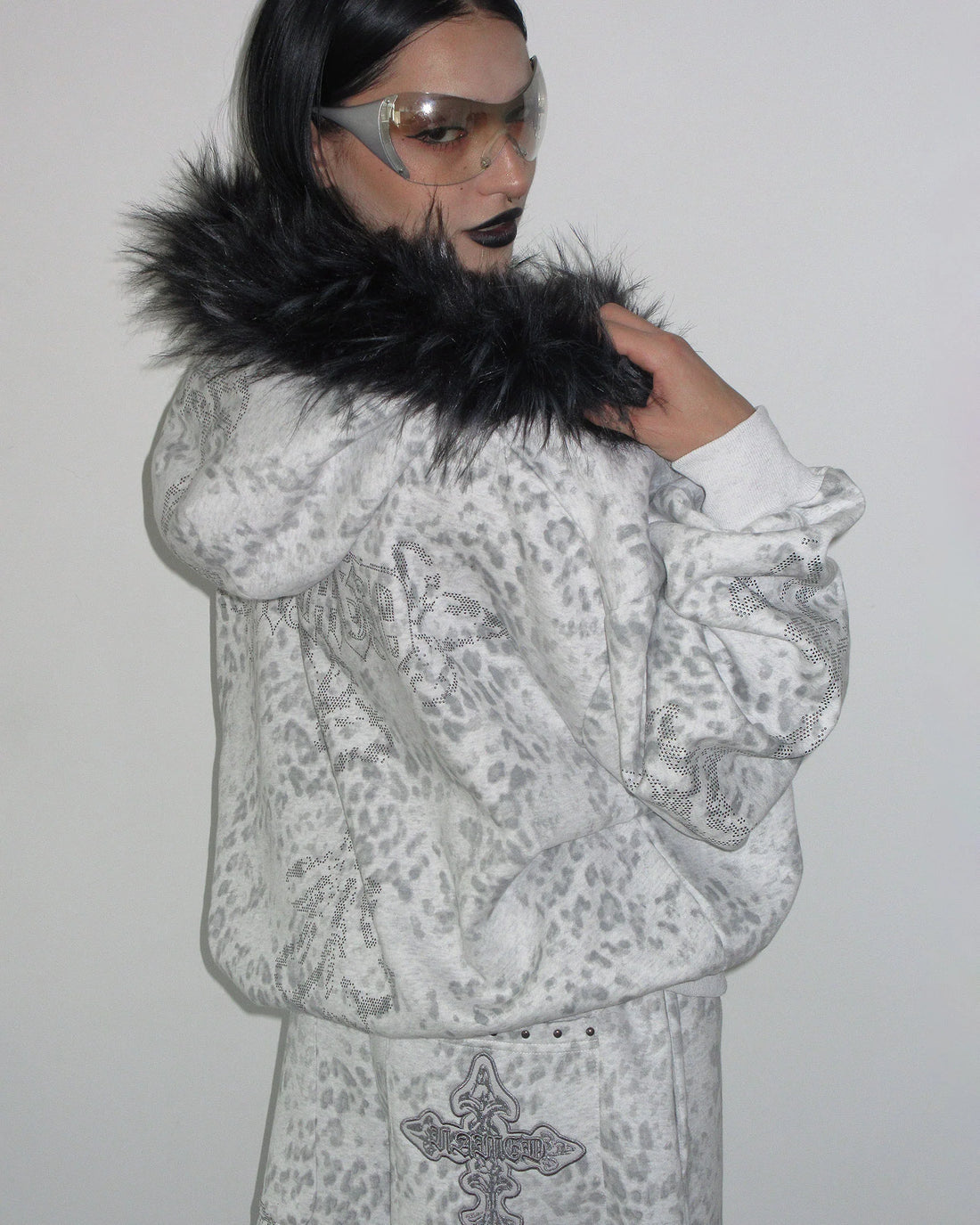 Snow Leopard Fur Jacket | Solus LLC Solus LLC