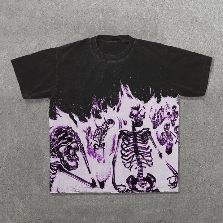 Skeleton Inflamed Tee | Solus LLC Solus LLC