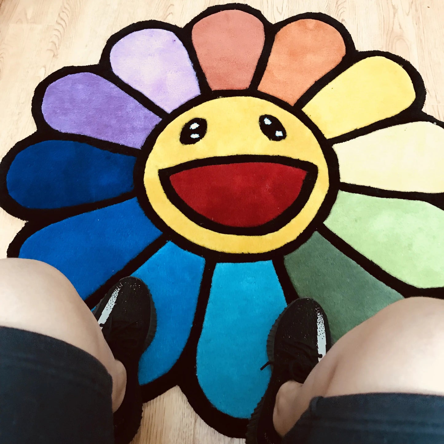 Murakami Sunflower Rug | Solus LLC Solus LLC