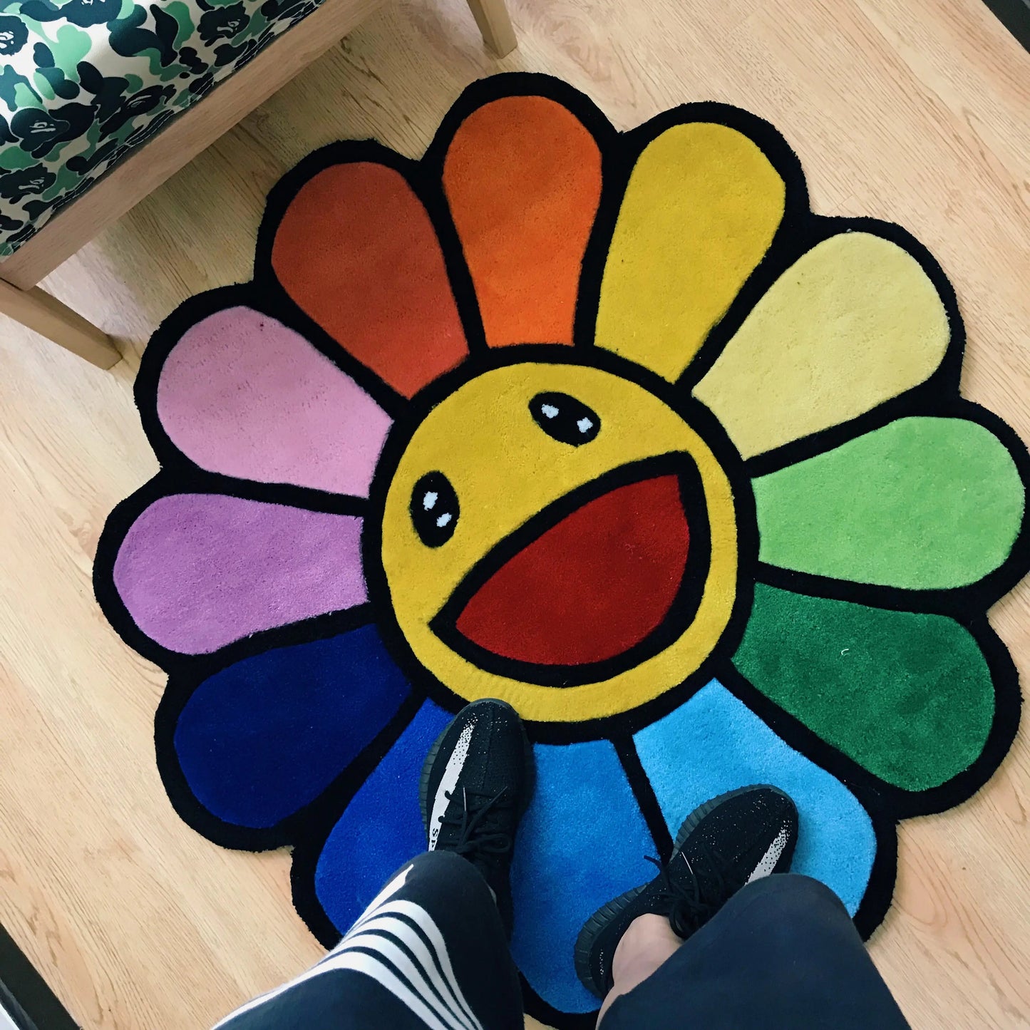 Murakami Sunflower Rug | Solus LLC Solus LLC