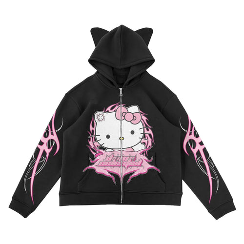 Hello Kitty Y2K Jacket | Solus LLC Solus LLC