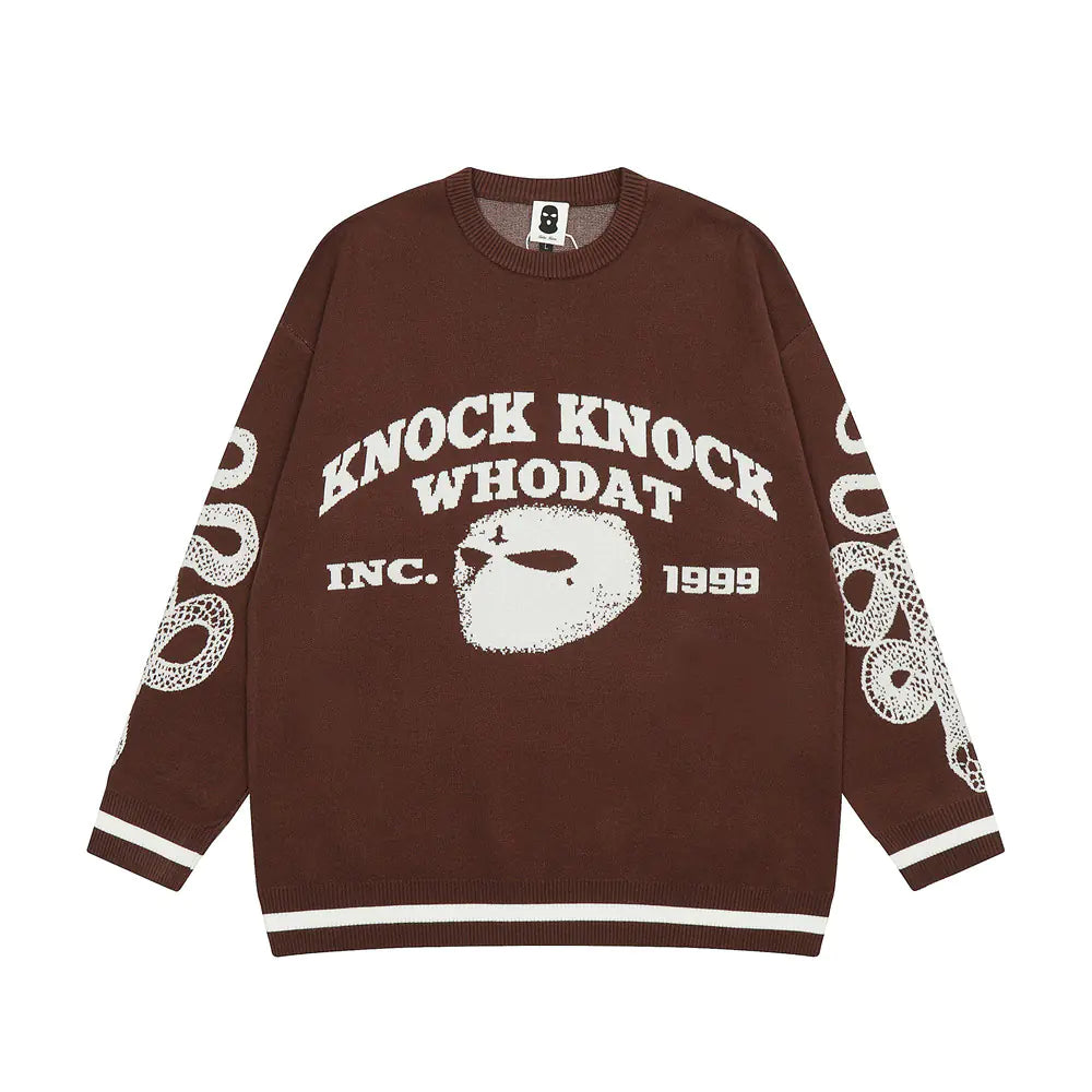 Grunge "WhoDat" Sweater | Solus LLC Solus LLC