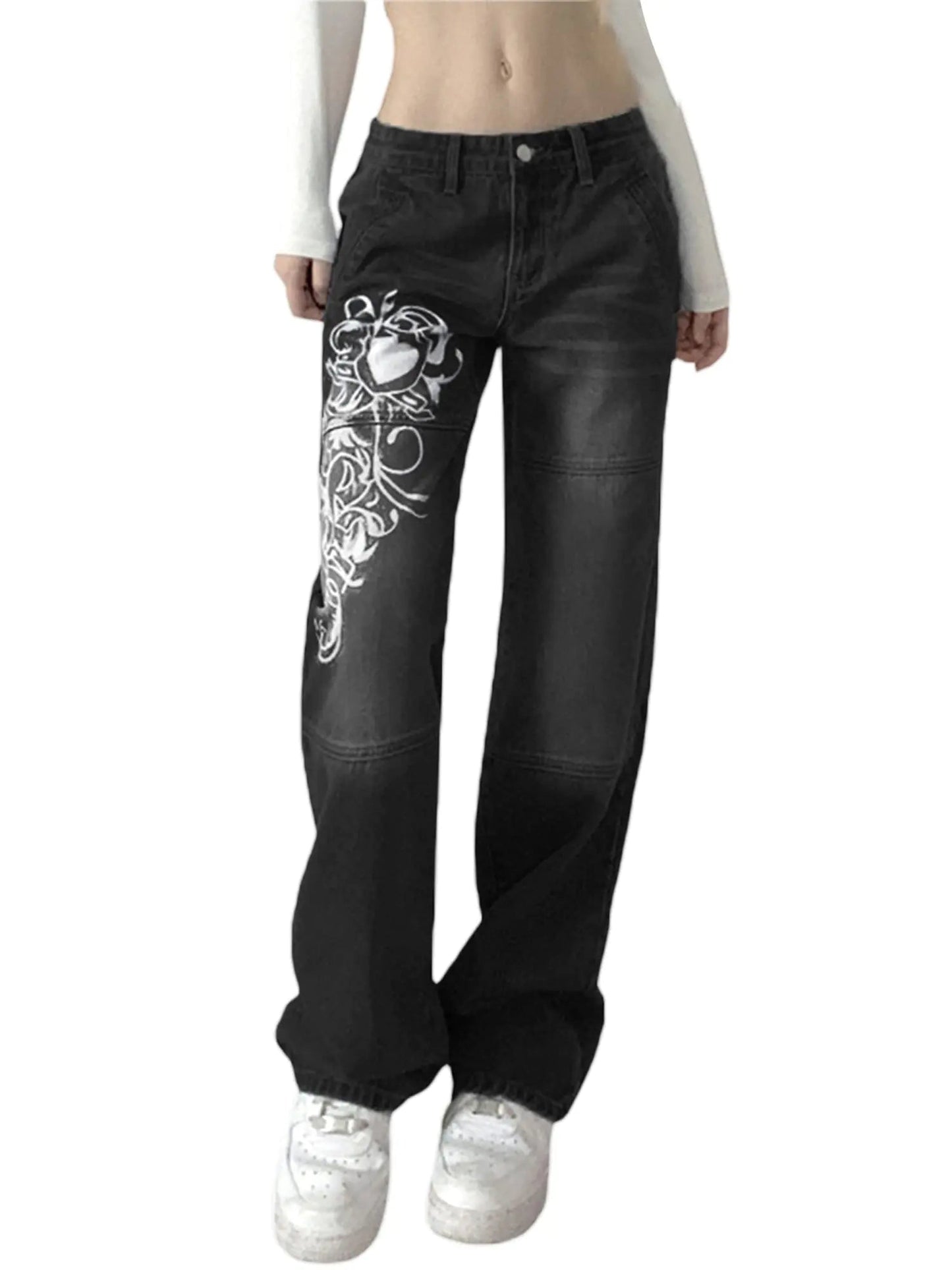 High Waisted Y2K Jeans | Solus LLC Solus LLC
