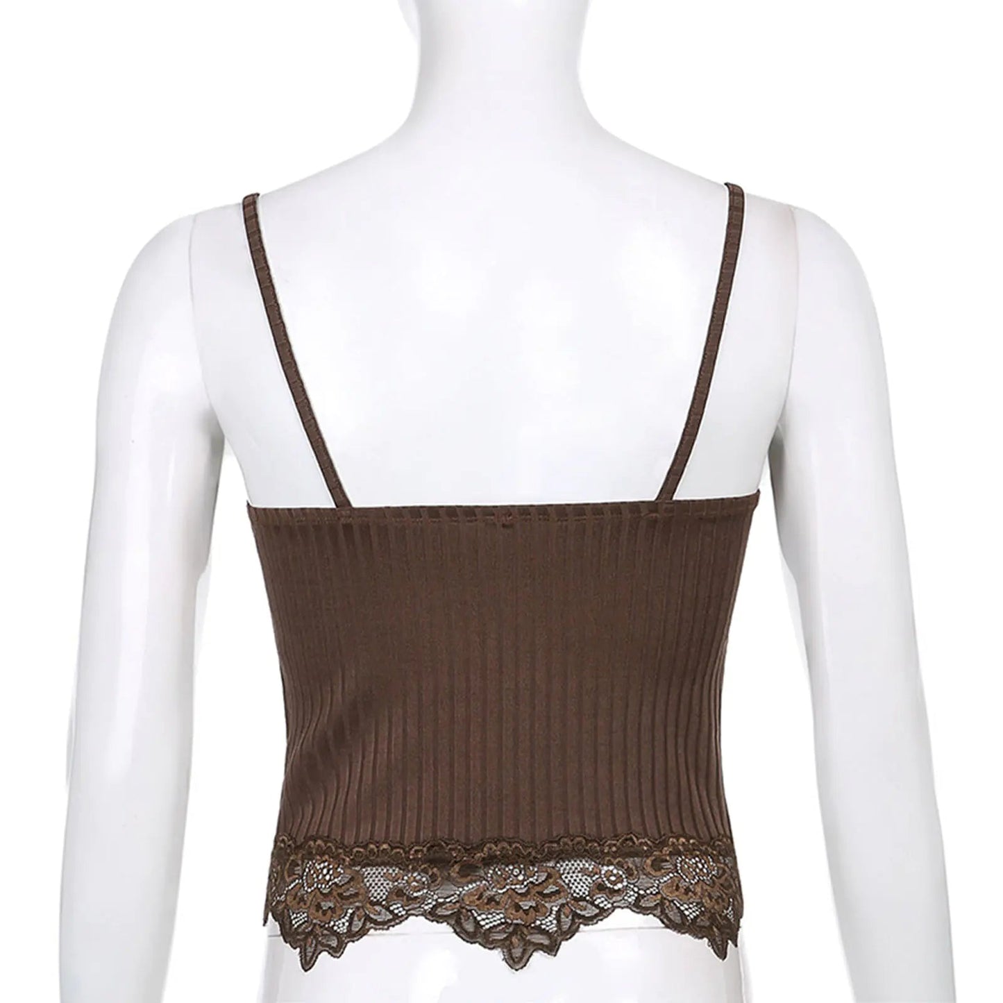 Lace Cut Multi-Variant Knit Tank Top | Solus LLC Solus LLC