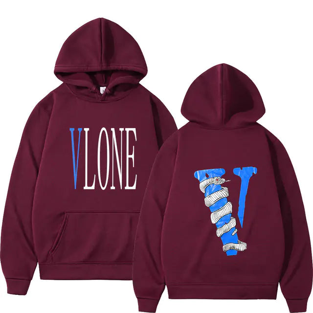 Vlone Hoodie Blue Edition Multi-Variants | Solus LLC Solus LLC