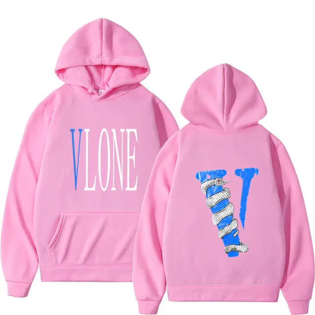 Vlone Hoodie Blue Edition Multi-Variants | Solus LLC Solus LLC