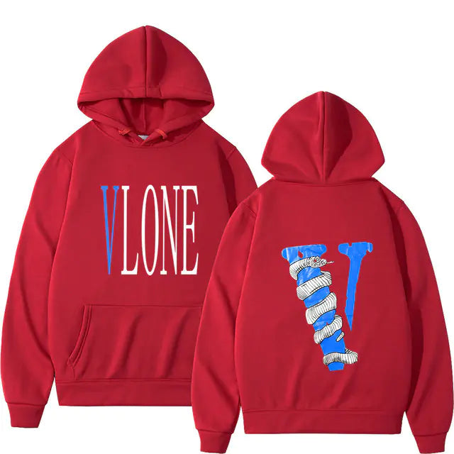 Vlone Hoodie Blue Edition Multi-Variants | Solus LLC Solus LLC