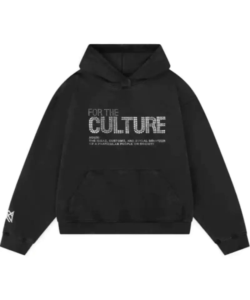 Culture Rhinestone Hoodie | Solus LLC Solus LLC