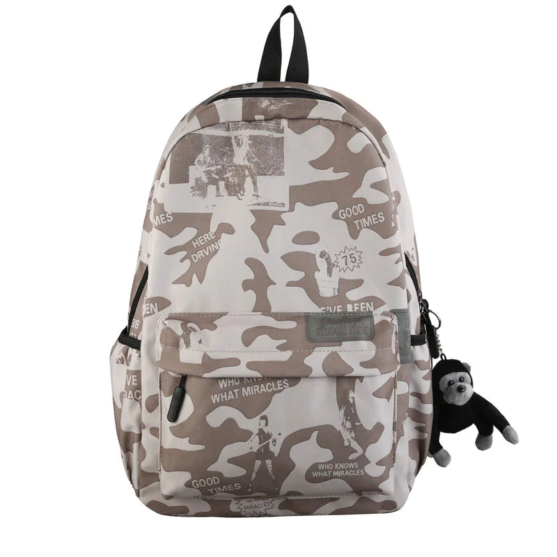 Graffiti Canvas Backpacks | Solus LLC Solus LLC