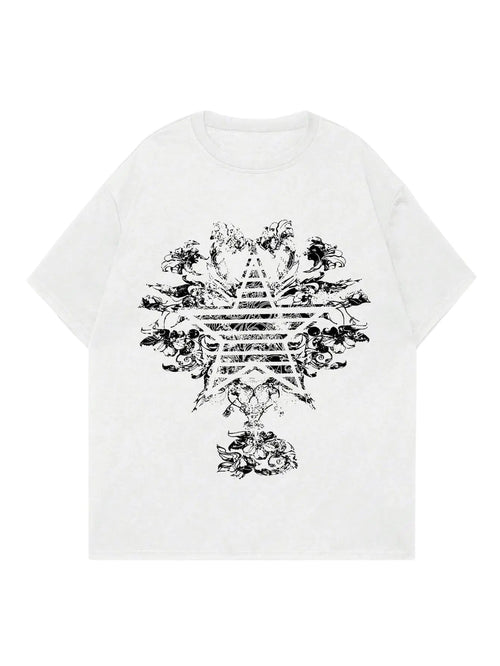 Star Floral T-Shirt | Solus LLC Solus LLC