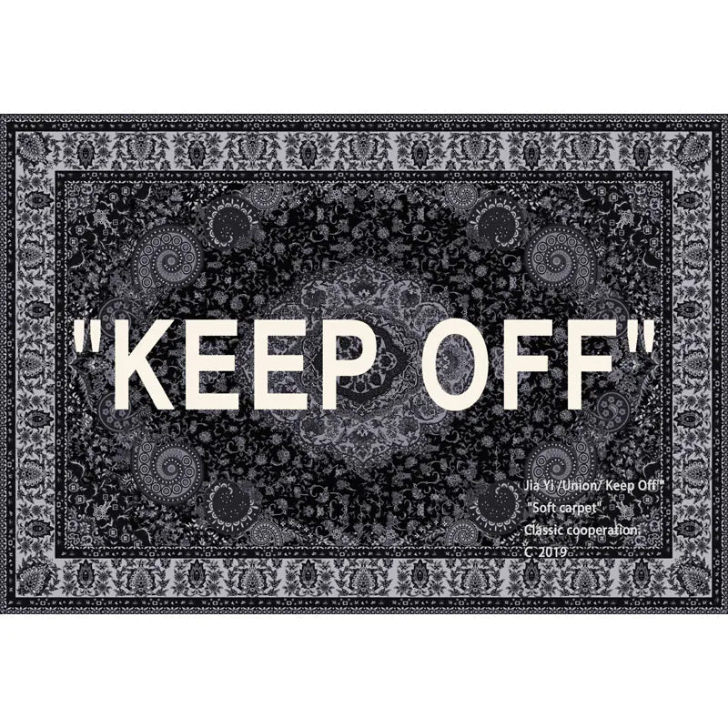 "Keep Off" Luxury Rug | Solus LLC Solus LLC