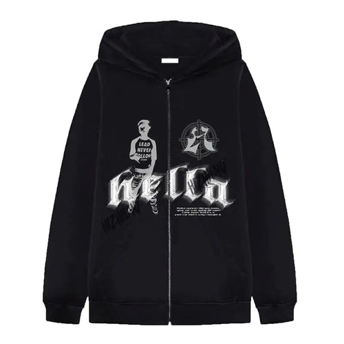 Streetwear Hip Hop Zip-Up | Solus LLC Solus LLC