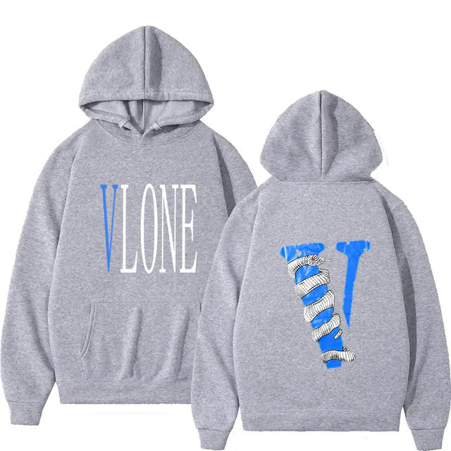 Vlone Hoodie Blue Edition Multi-Variants | Solus LLC Solus LLC