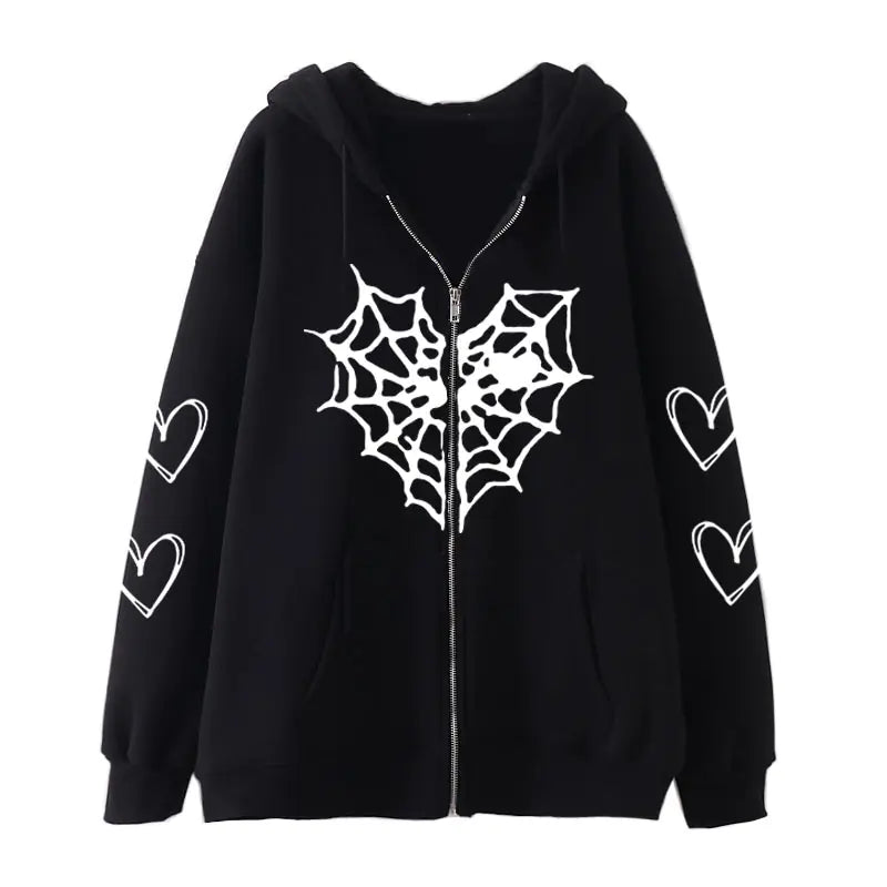 Heart Web Zip-Up | Solus LLC Solus LLC