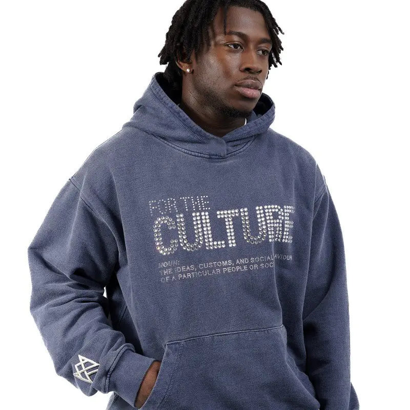 Culture Rhinestone Hoodie | Solus LLC Solus LLC