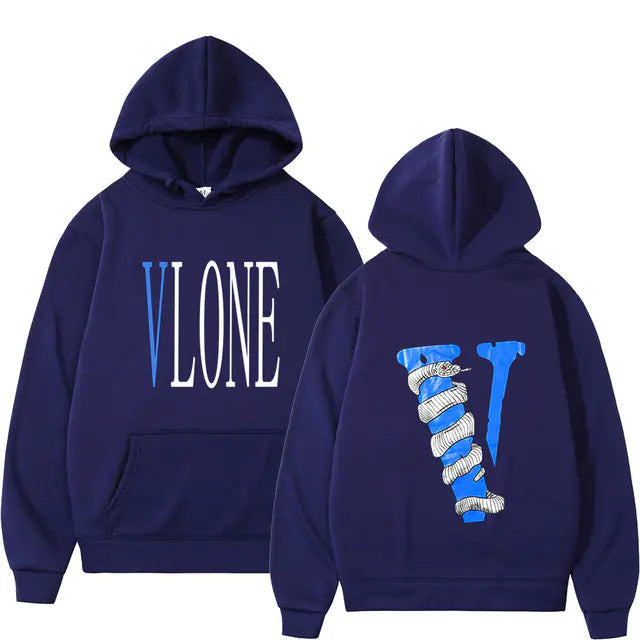 Vlone Hoodie Blue Edition Multi-Variants | Solus LLC Solus LLC