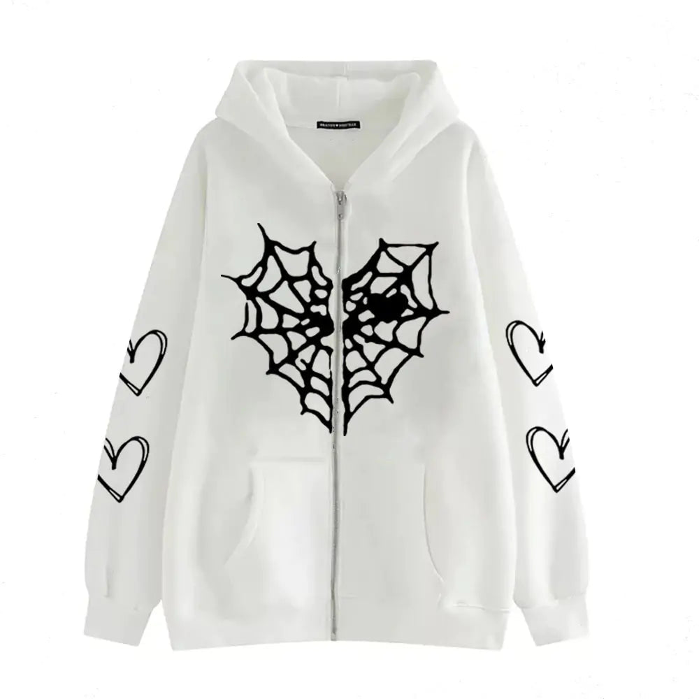 Heart Web Zip-Up | Solus LLC Solus LLC