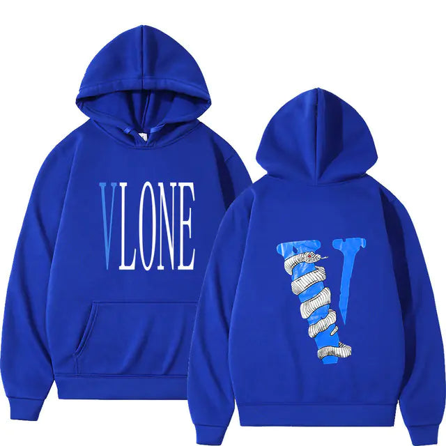 Vlone Hoodie Blue Edition Multi-Variants | Solus LLC Solus LLC