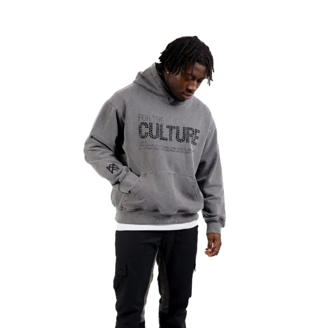 Culture Rhinestone Hoodie | Solus LLC Solus LLC