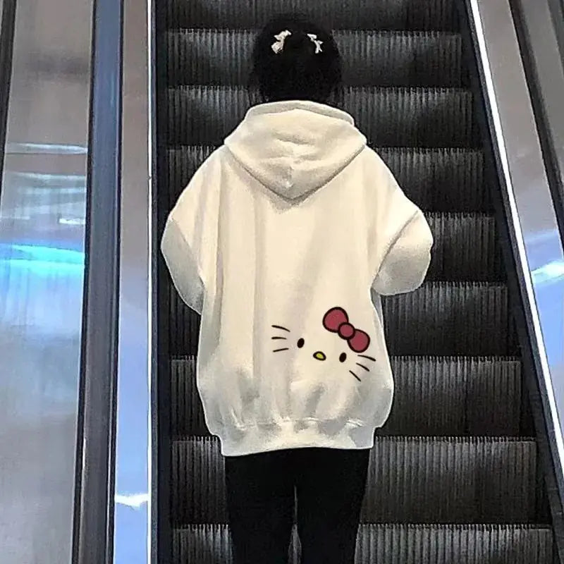 Hello Kitty Print Hoodie | Solus LLC Solus LLC
