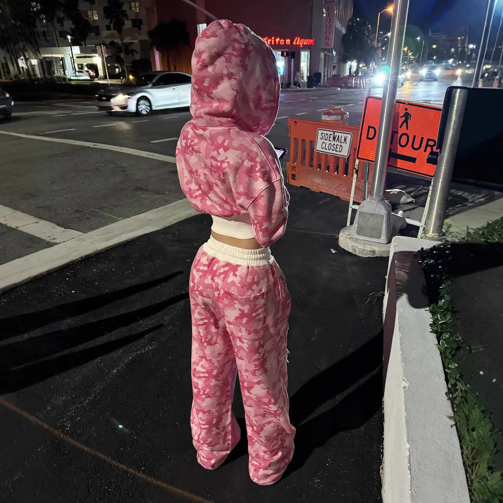 Pink Camo Streetwear Set | Solus LLC Solus LLC