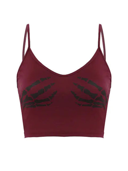 Lace Cut Multi-Variant Knit Tank Top | Solus LLC Solus LLC