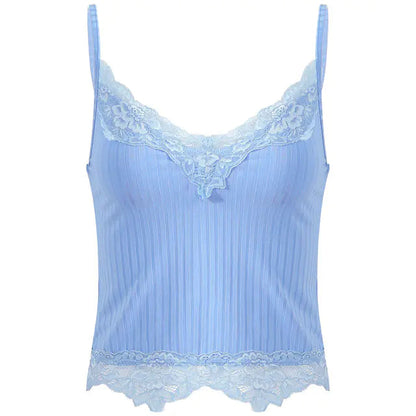 Lace Cut Multi-Variant Knit Tank Top | Solus LLC Solus LLC