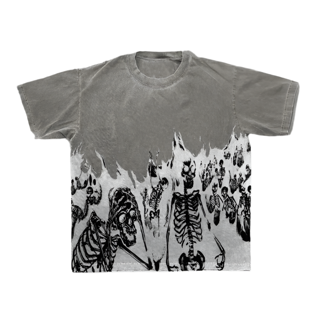 Skeleton Inflamed Tee | Solus LLC Solus LLC