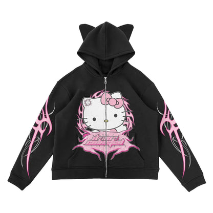 Hello Kitty Y2K Jacket | Solus LLC Solus LLC