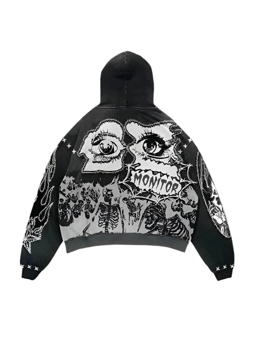 Underworld Studded Hoodie | Solus LLC Solus LLC