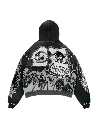 Underworld Studded Hoodie | Solus LLC Solus LLC