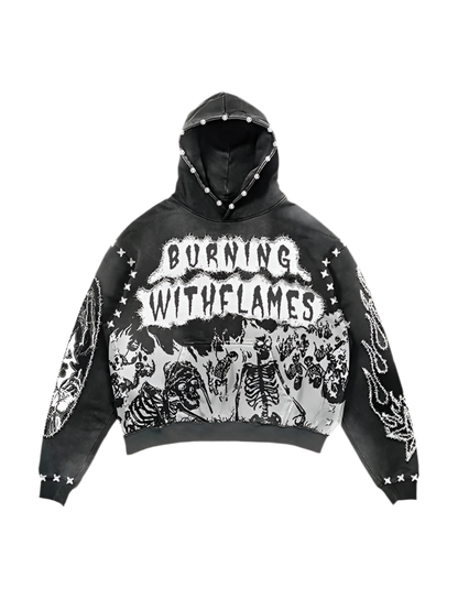 Underworld Studded Hoodie | Solus LLC Solus LLC