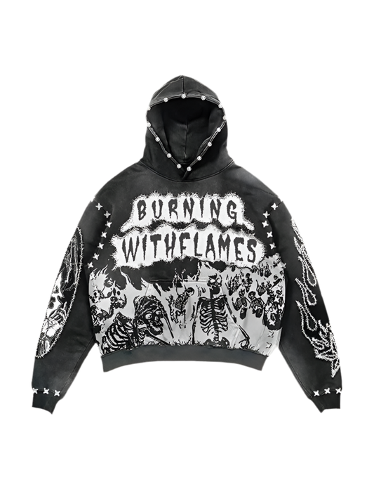 Underworld Studded Hoodie | Solus LLC Solus LLC