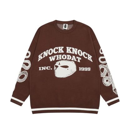 Grunge "WhoDat" Sweater | Solus LLC Solus LLC