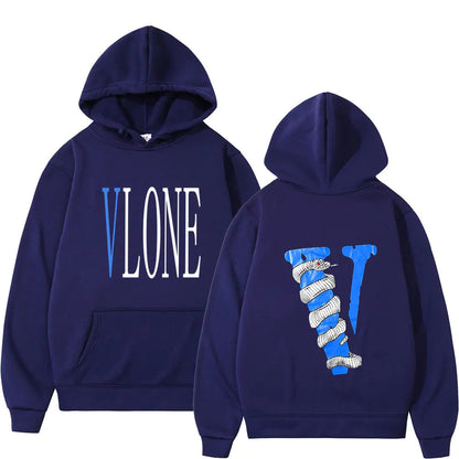 Vlone Hoodie Blue Edition Multi-Variants | Solus LLC Solus LLC