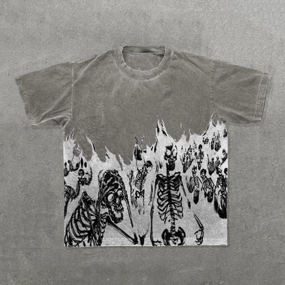 Skeleton Inflamed Tee | Solus LLC Solus LLC