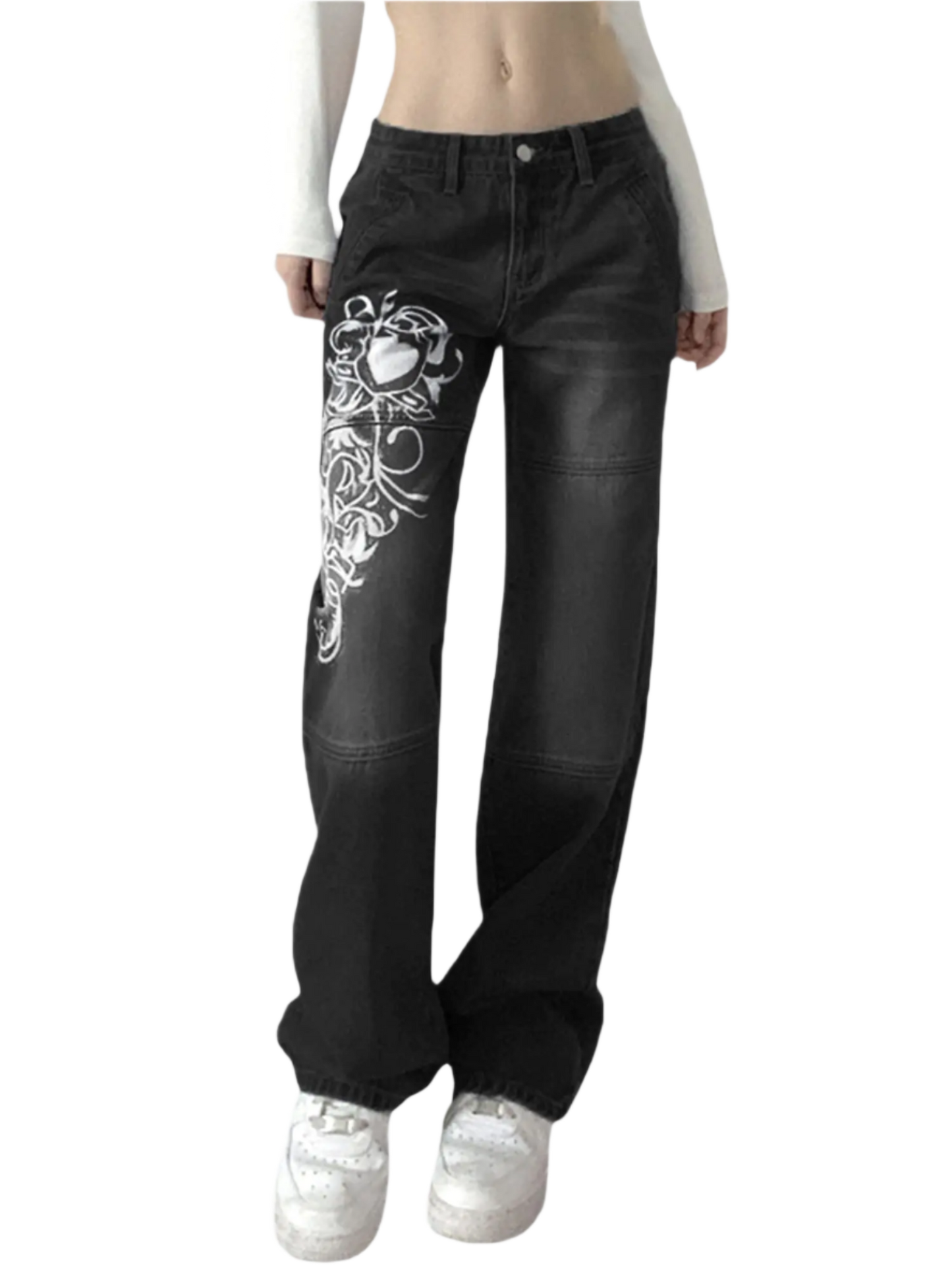 High Waisted Y2K Jeans | Solus LLC Solus LLC