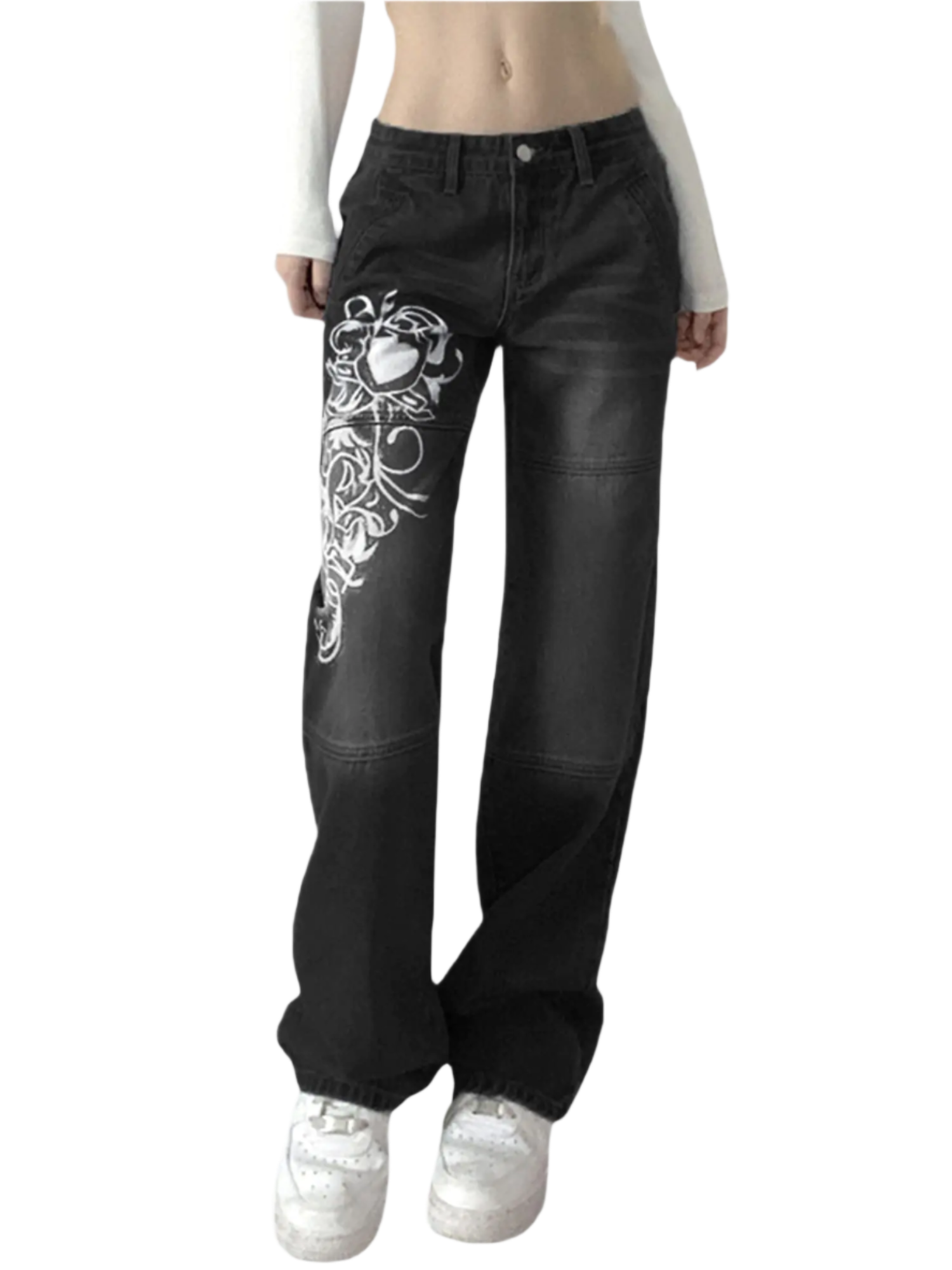 High Waisted Y2K Jeans | Solus LLC Solus LLC