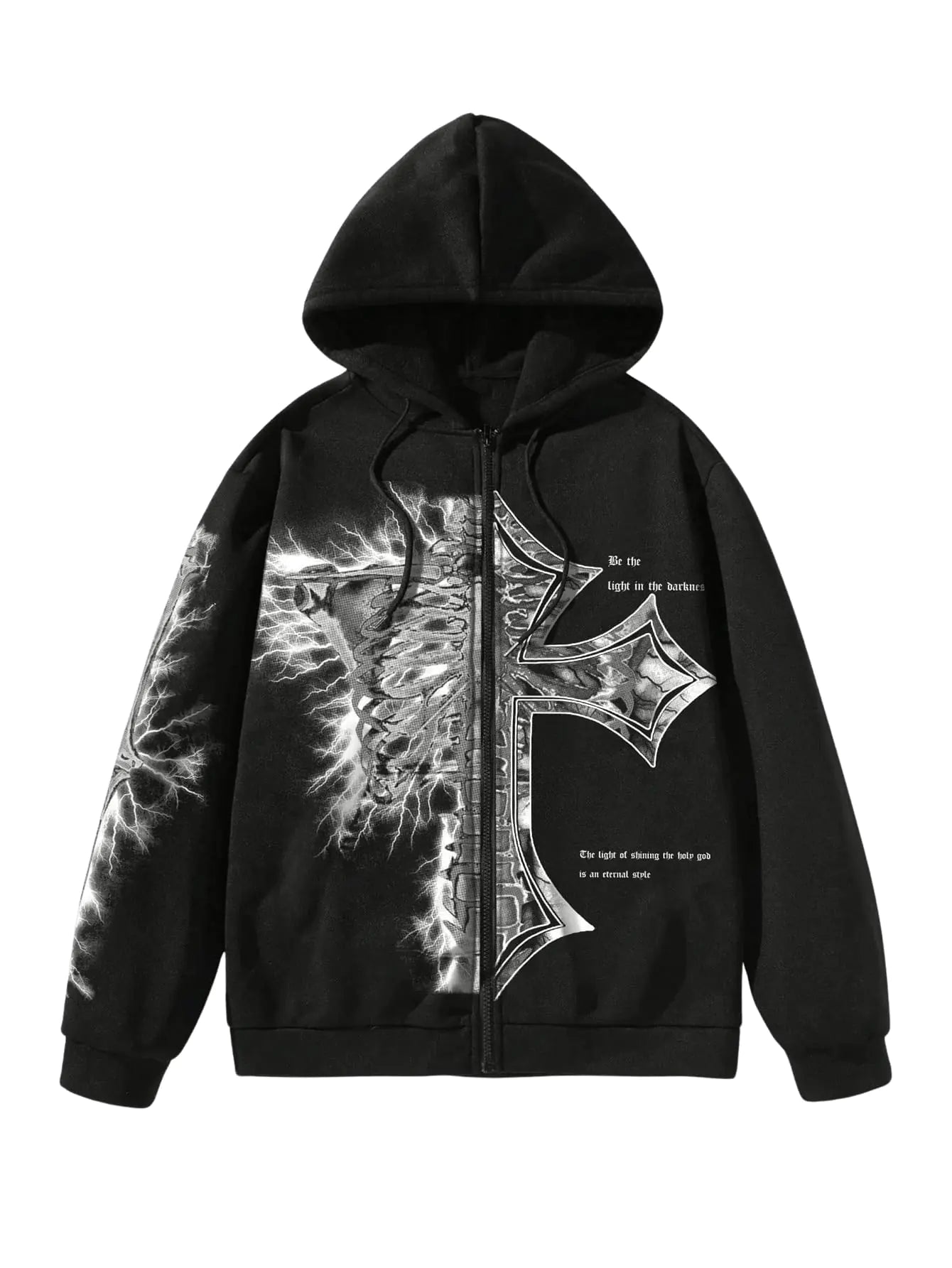 Graphic Cross Streetwear Zip-Up | Solus LLC Solus LLC