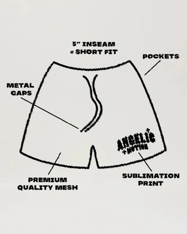 Blush Angelic Shorts | Solus LLC Solus LLC