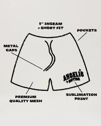 Blush Angelic Shorts | Solus LLC Solus LLC