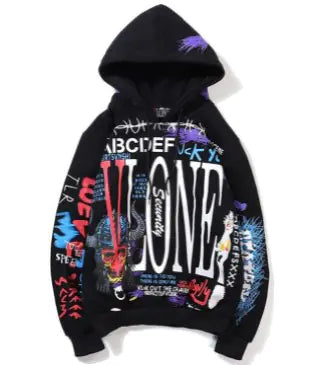 VLONE Graffiti Hoodie | Solus LLC Solus LLC