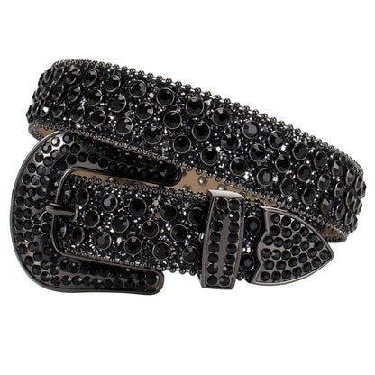 Rhinestone Studded Belt | Solus LLC Solus LLC