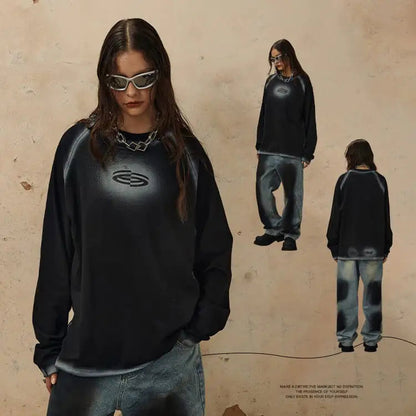 Gothic SS Cotton Long Sleeve-Top | Solus LLC Solus LLC