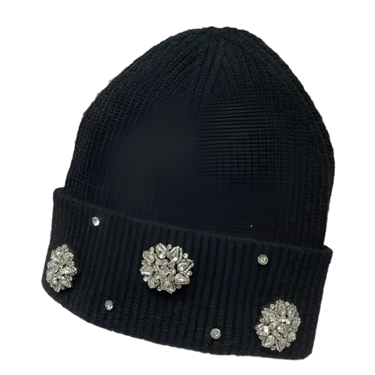 Rhinestone Knit Beanie | Solus LLC Solus LLC