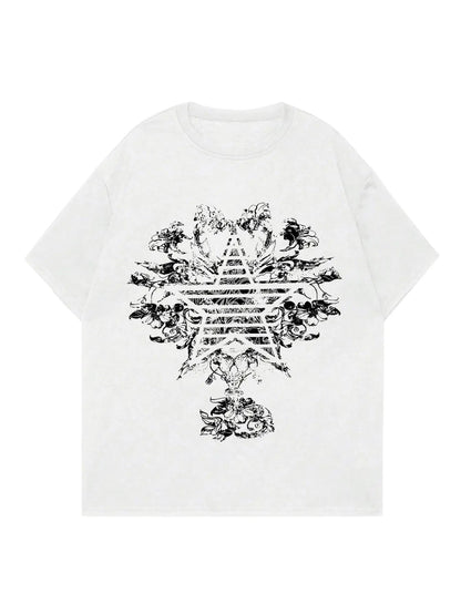 Star Floral T-Shirt  | Solus LLC Solus LLC