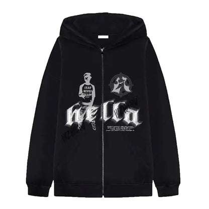 Streetwear Hip Hop Zip-Up | Solus LLC Solus LLC